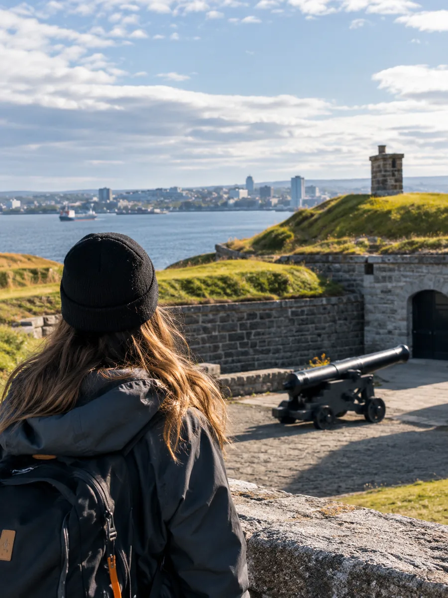 Aussicht an der Halifax Citadel National Historic Site